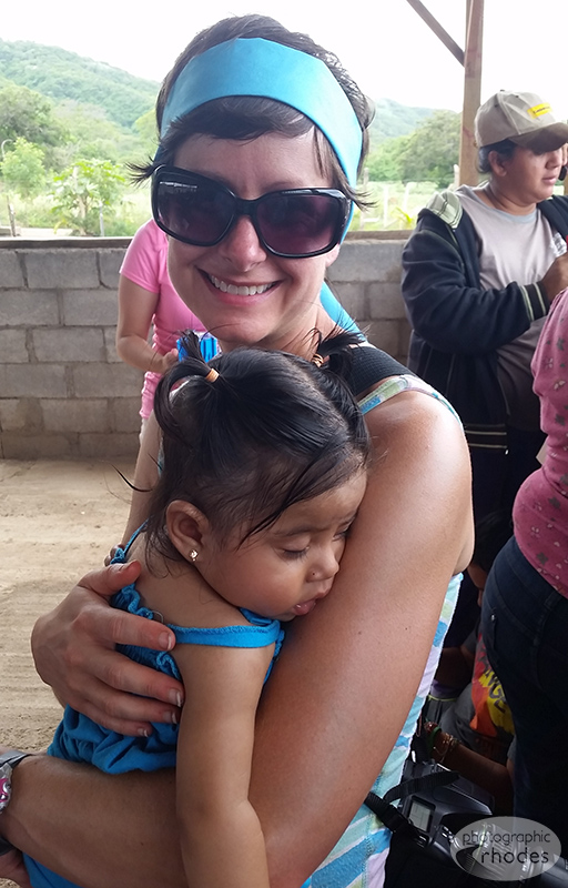 A sweet 7-month-old fell asleep on me minutes after holding her